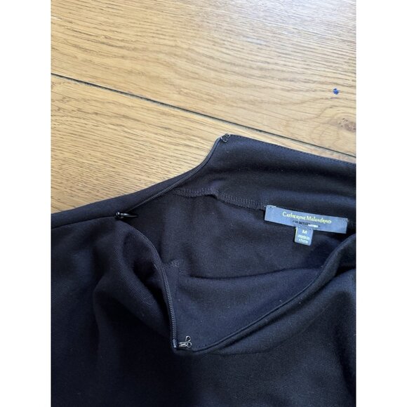 Catherine Malandrino For Design Nation Short Sleeve Top Black Size Medium Modern - Picture 9 of 11